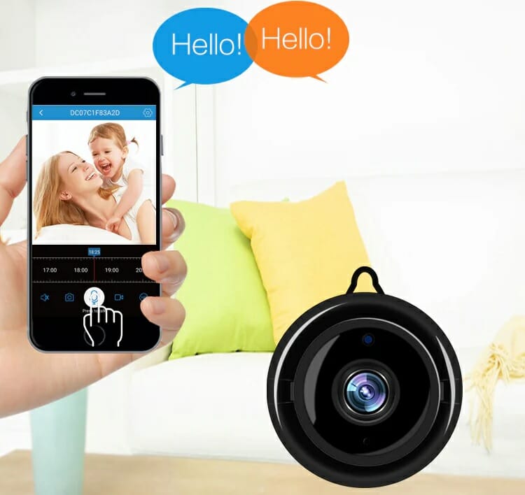 A person is holding a phone with a discreet camera.